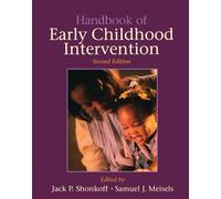 Handbook of Early Childhood Intervention
