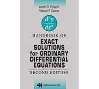 Handbook of Exact Solutions for Ordinary Differential Equations