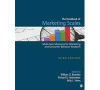 [(Handbook of Marketing Scales : Multi-Item Measures for Marketing and Consumer Behavior Research)] [Edited by Professor Kelly L. Haws ] published on (February, 2011)