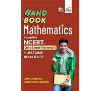 Handbook of Mathematics - Complete Ncert in One Liner Format for Jee/ Cbse Class 11 & 12