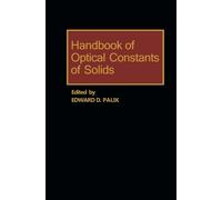 Handbook of Optical Constants of Solids: Volume 1