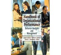 Handbook of Organizational Performance: Behavior Analysis and Management