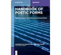 Handbook of Poetic Forms: 18 (Handbooks of English and American Studies, 18)