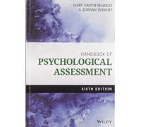 Handbook of Psychological Assessment
