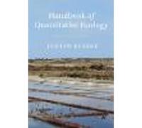 Handbook of Quantitative Ecology