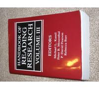 Handbook of Reading Research, Volume III: 03