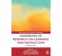 Handbook of Research on Learning and Instruction (Educational Psychology Handbook)