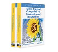 Handbook of Research on Nature Inspired Computing for Economics and Management