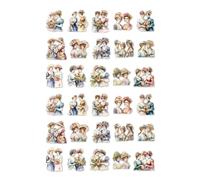 Handbook Sticker 1 Sheet Journaling Book Aesthetic Decorative Scrapbook for Adult Student Decorative Sticker for Scrapbooking