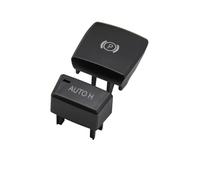 Handbrake Actuator Car Electronic Handbrake Parking Brake Switch P Button Auto H Cover For BMW X5 X6 E70 E71 E72 2007-2013 61319148508 Handbrake Actuator Control(Black Set)