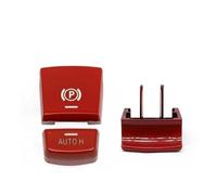 Handbrake Actuator For 5 7 Series For X3 For X4 For X5 For X6 M5 For F01 F02 Electronic Parking Brake Switch P Button Cover(A Red 1 Set)