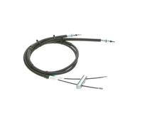 Genuine BOSCH Centre Brake Cable for Ford Fusion HHJA/HHJB 1.6 (11/2004-11/2012)