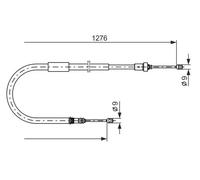 BOSCH 1 987 477 938 Handbrake cable