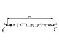 BOSCH 1 987 482 109 Hand brake cable