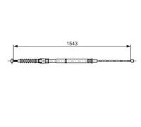 BOSCH 1 987 482 735 Handbrake cable