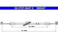 ATE 24.3727-0447.2 Handbrake cable