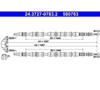 Handbrake cable 24.3727-0783.2 ATE for OPEL ASTRA G Hatchback ASTRA G Estate