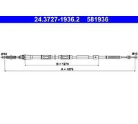 Handbrake cable 24.3727-1936.2 ATE for TOYOTA COROLLA Saloon AURIS COROLLA