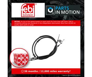 Handbrake Cable Centre 171249 Febi Hand Brake Parking 009225541 024468130 New