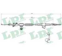 LPR C0347B Handbrake cable