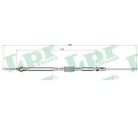 Handbrake cable Disc Brake C0465B LPR for RENAULT MODUS / GRAND MODUS