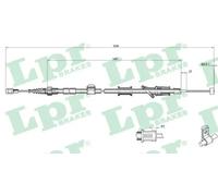 CABLE PULL PARKING BRAKE C0916B FOR VOLVO B4204T2/4204T3 1.9L 4cyl S40 I