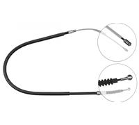 ABS K13766 Rear Handbrake Cable Fits Skoda Superb 3T0609721