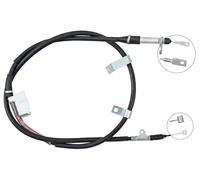 Handbrake cable Disc Brake K14143 A.B.S. for NISSAN PATHFINDER III