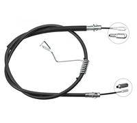 Handbrake cable Disc Brake K18931 A.B.S. for FORD TRANSIT Bus TRANSIT Van