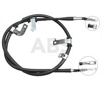 Handbrake cable Disc Brake K18970 A.B.S. for HYUNDAI SANTA FÉ II