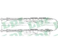 Handbrake cable Drum Brake C0090B LPR for FIAT CINQUECENTO