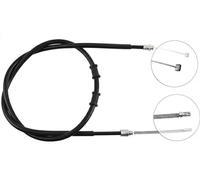 Handbrake cable Drum Brake K14838 A.B.S. for MITSUBISHI GALANT Mk V Saloon