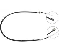 Handbrake cable Drum Brake K17155 A.B.S. for RENAULT OPEL NISSAN
