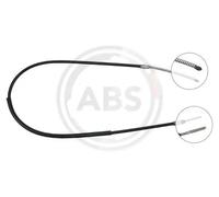 Handbrake cable Drum Brake K18897 A.B.S. for SUZUKI