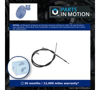 Handbrake Cable Rear Right ADM546136 Blue Print Hand Brake Parking UR6144410 New