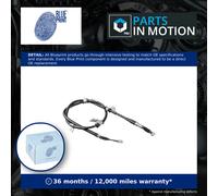 Blue Print Brake Cable ADG046271 Rear Left Hyundai Santa Fe Mk2 2.0D 10-12 Pack of 1