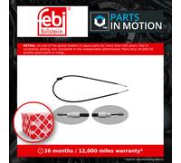 Front Right Brake Cable Fits Mercedes Benz C-Class Model 204 E-Class Febi 34904