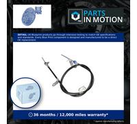BLUE PRINT ADT346341 Handbrake cable