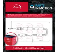 Handbrake Cable fits PEUGEOT 205 741, Mk2 1.7D Rear Left 83 to 96 161A(XUD7) New