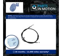 Handbrake Cable Rear Left ADC44695 Blue Print Hand Brake Parking MB806056 New