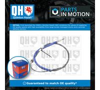 QH BC3573 Parking Brake Cable Handbrake Pull Rear Left 1335mm Fits Renault Clio