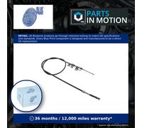 BLUE PRINT ADT346347 Handbrake cable