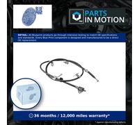 Handbrake cable Left Rear ADT346386 BLUE PRINT for TOYOTA COROLLA Saloon AURIS