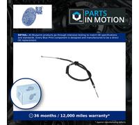 Handbrake Cable fits TOYOTA HIACE Mk5 2.5D Front 2006 on 2KD-FTV Hand Brake New