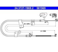 Handbrake Cable For Toyota YARIS 99-05 46420-52070
