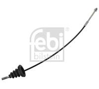 Handbrake Cable fits VAUXHALL CORSA D 1.3D Front 2006 on Hand Brake Parking Febi