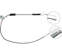 Handbrake cable K10001 A.B.S. for MERCEDES-BENZ A-CLASS