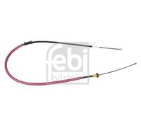 Handbrake cable Left Rear 101808 FEBI BILSTEIN for NISSAN RENAULT