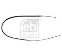 Handbrake cable Left Rear 14236 FEBI BILSTEIN for VW GOLF Mk III VENTO