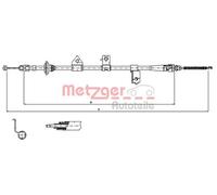 METZGER 17.6027 Hand brake cable